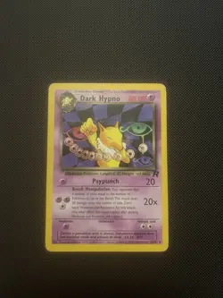 Pokemon TCG Team Rocket Dark Hypno Set 26/82 WOTC 2000 MP Vintage Non Holo - Image 2