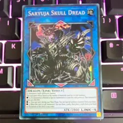 Yu-Gi-Oh! TCG MP18-EN140 Saryuja Skull Dread 1st Ed Secret Rare Foil EN - Image 1