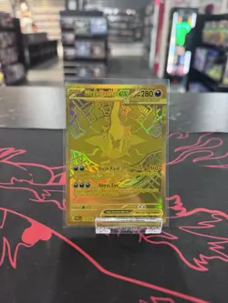 Pokemon TCG Mega Darkrai EX Gold Card 120/084 Pitch Black English - Image 3