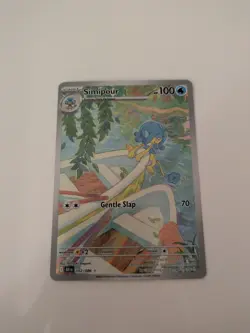 Pokemon TCG Simipour Black Bolt Illustration Card 102/086 NM/M Condition - Image 1