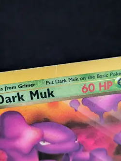1st Edition Dark Muk 41/82 Team Rocket Pokemon Card WOTC TCG 2000 - Image 5