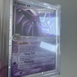 Pokemon TCG Espeon EX EX Unseen Forces 102/115 Holo Holo Rare EX / LD condition - Image 2