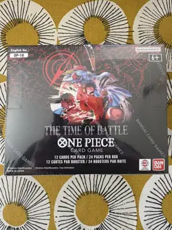 One Piece TCG OP16 - The Time of Battle Booster Box English SEALED - Image 1