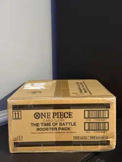 One Piece - OP16 Booster Box Case English - The Time Of Battle sealed case - Image 1