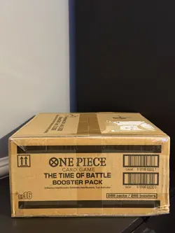 One Piece - OP16 Booster Box Case English - The Time Of Battle sealed case - Image 3