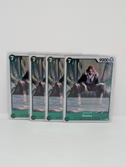 Shanks Playset (OP14-027) x4 | One Piece The Azure Sea's Seven | NM Rare - Image 1