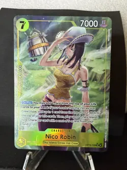 Nico Robin (Alt) OP15-109 R Adventure on KAMI's Island ONE PIECE ENGLISH MINTY - Image 3