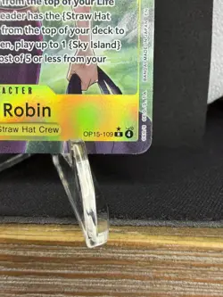 Nico Robin (Alt) OP15-109 R Adventure on KAMI's Island ONE PIECE ENGLISH MINTY - Image 5