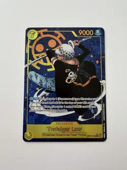One Piece CCG Trafalgar Law OP10-119 SEC Alt Art Near Mint English Royal Blood - Image 1