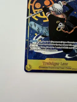 One Piece CCG Trafalgar Law OP10-119 SEC Alt Art Near Mint English Royal Blood - Image 4