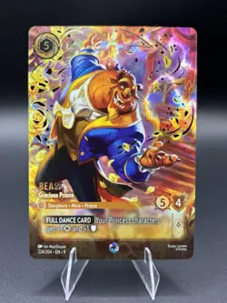 Beast - Gracious Prince Enchanted Foil 224/204 English - Disney Lorcana - NM - Image 1