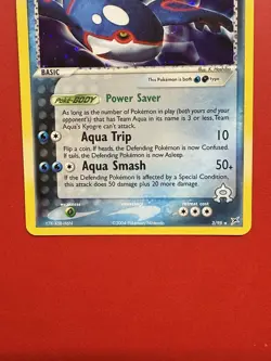 Team Aqua's Kyogre 3/95 Team Magma vs Team Aqua Holo NM - Image 4