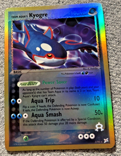 Team Aqua's Kyogre 3/95 Team Magma vs Team Aqua Reverse Holo - Image 1