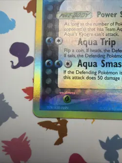Team Aqua's Kyogre 3/95 Team Magma vs Team Aqua Reverse Holo - Image 2