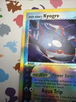 Team Aqua's Kyogre 3/95 Team Magma vs Team Aqua Reverse Holo - Image 5