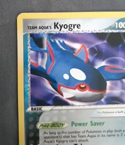 Team Aqua's Kyogre Rare Pokemon Card 3/95 - 2004 EX Team Magma vs Team Aqua - Image 5