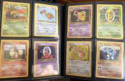 WOTC Pokemon TCG Base Set 2 Common/ Uncommon Cards Near Complete Set NM - M - Image 3