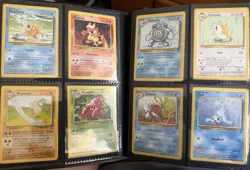 WOTC Pokemon TCG Base Set 2 Common/ Uncommon Cards Near Complete Set NM - M - Image 4
