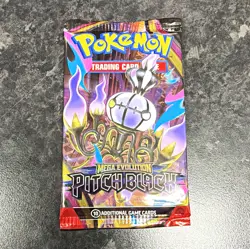 Pokemon TCG Mega Evolution: Pitch Black Sealed Booster Pack 10 Cards (1 Pack) - Image 1