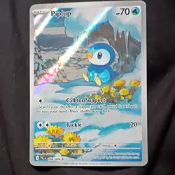 The Pokemon Company Piplup 239/236 Cosmic Eclipse Reverse Holo Common HP70 2019 - Image 1