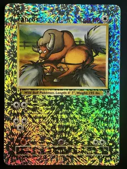 Tauros Legendary Collection 65/110 Reverse Holo WOTC Pokemon card LP - Image 1