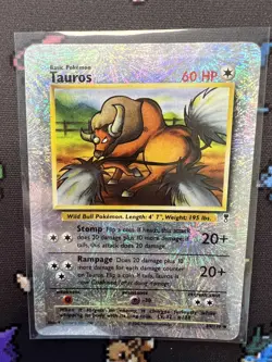 Tauros 65/110 Legendary Collection Reverse Holo - HP - Pokemon - Image 1
