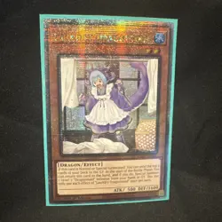 Yugioh! Laundry Dragonmaid RA03-EN021 - Quarter Century Secret Rare - 1ST ED NM - Image 1