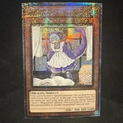 Yugioh! Laundry Dragonmaid RA03-EN021 - Quarter Century Secret Rare - 1ST ED NM - Image 2