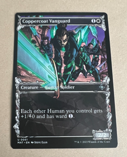 MTG - Coppercoat Vanguard - Showcase - March of the Machine: The Aftermath - Image 1