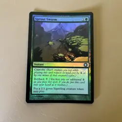 Sprout Swarm MTG Future Sight Foil Common #138 NM - Image 1