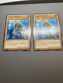 Yu-Gi-Oh! 2X Insect Knight Common 1st Edition BP01-EN115 HP - Image 1