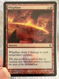 Magic the Gathering - MTG - Whipflare - New Phyrexia - Foil - Modern - EDH - Image 1