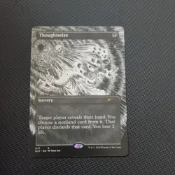 Thoughtseize (Borderless) Secret Lair Drop Regular #1117 Mtg *NM/ NEVER PLAYED* - Image 1