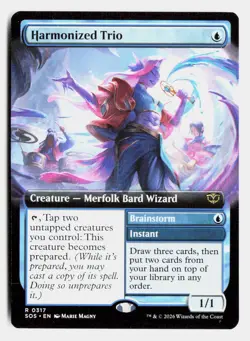 Harmonized Trio (Extended Art) 317 Secrets of Strixhaven Magic: The Gathering - Image 1