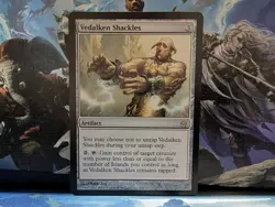 Vedalken Shackles MtG Fifth Dawn Regular Rare NM - Image 1