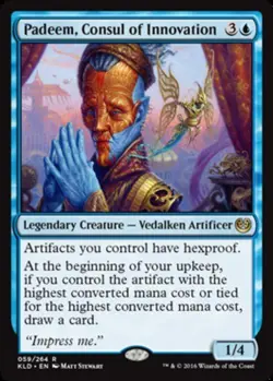 1x Padeem, Consul of Innovation Moderate Play MTG Magic - Kid Icarus - - Image 1