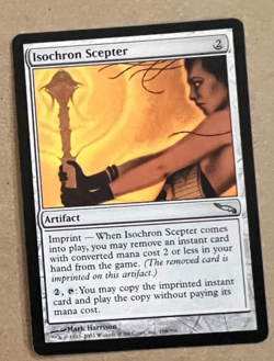 Isochron Scepter - Mirrodin - MTG - Magic the Gathering - Image 1