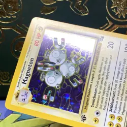 Magneton (11) Fossil #11 (1999) Holo 1st Edition Pokemon LP + NM - - Image 4