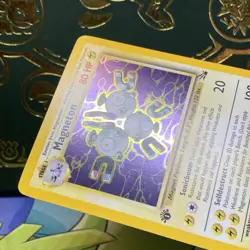 Magneton (11) Fossil #11 (1999) Holo 1st Edition Pokemon LP + NM - - Image 5