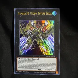 Yugioh - Number F0: Utopic Future Zexal - DUAD-EN042 - Ultra Rare Near Mint - Image 1