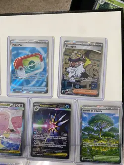Pokemon TCG Perfect Order 110/124 Near Complete Set Mega Starmie ex Clefable ex - Image 2