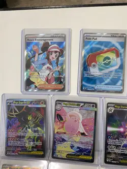 Pokemon TCG Perfect Order 110/124 Near Complete Set Mega Starmie ex Clefable ex - Image 3