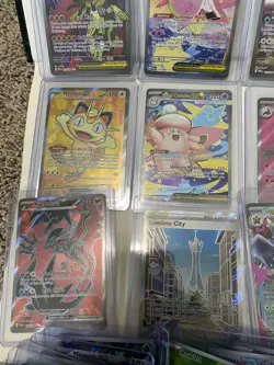 Pokemon TCG Perfect Order 110/124 Near Complete Set Mega Starmie ex Clefable ex - Image 4