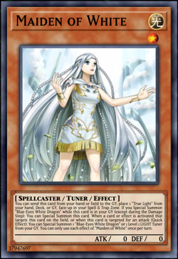 Yugioh! Maiden of White 25LP-EN018 Limited Pack World Championship 2025 - Image 1