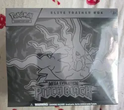 Pokemon TCG : Mega Evolution - Pitch Black ETB Elite Trainer Box - New/Sealed - Image 1