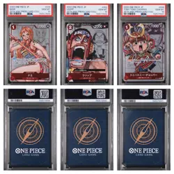 2022 ONE PIECE JP 25TH ANNIVERSARY PREMIUM CARD COLLECTION SEQUENTIAL SET PSA - Image 2