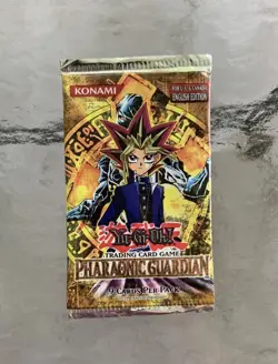 Yugioh! 2003 Vintage Pharaonic Guardian English Booster Pack New Factory Sealed! - Image 1