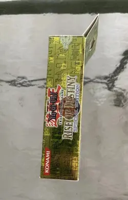 Yu-Gi-Oh! Rise Of Destiny 1st Edition English 3 Booster Pack Box Factory Seal - Image 3