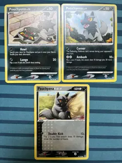 [10x] Pokemon Card Lot: Poochyena - Non-Holo - Common (2003-2024) *NM/LP* - Image 2