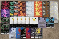 Pokemon Trading Card ETBs Game Elite Trainer Box Cover (Only) Sleeves Lot Of 40 - Image 1